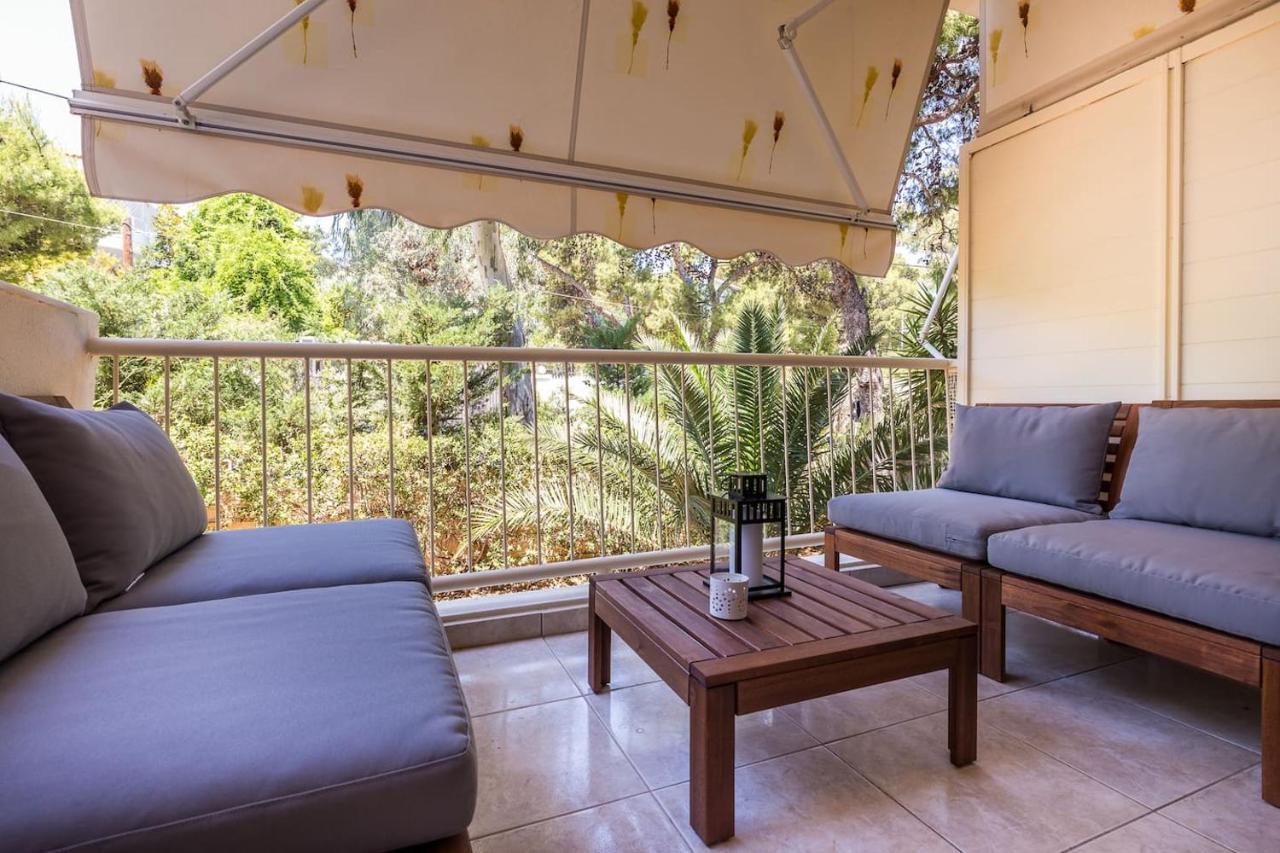 أثينا Elegant Apartment W Great Balcony In Vouliagmeni المظهر الخارجي الصورة